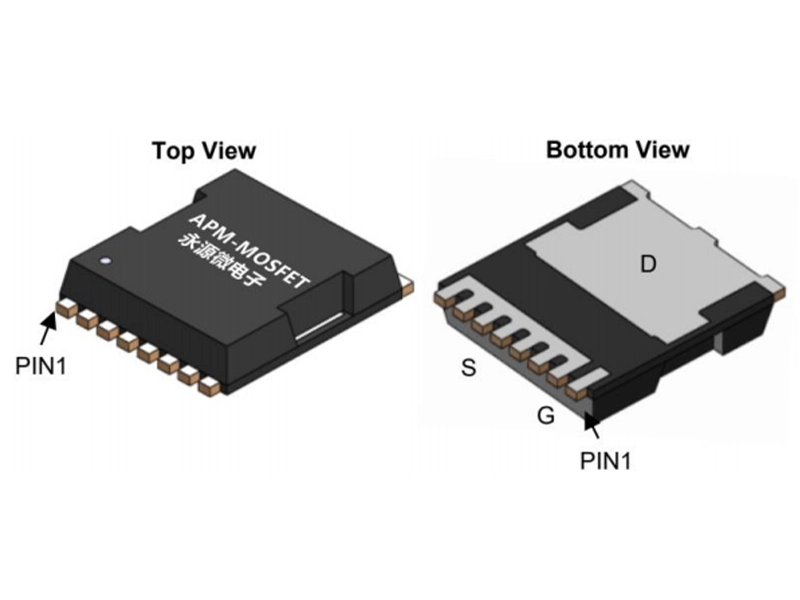 85V N-Kanal-Verbesserungsmodus MOSFET AP400N08TLG1 1