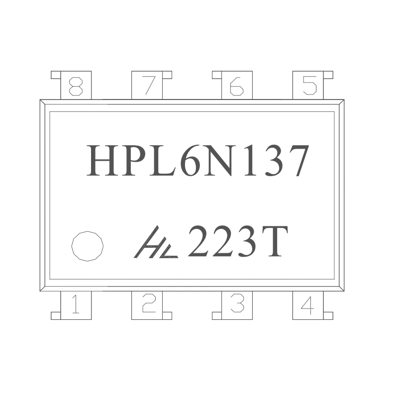 Opto-coupler High Speed Logic Gate Line Receivers HPL6N137 Series 1
