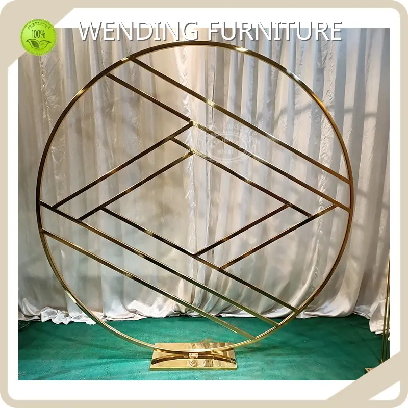 Best Material Wedding Gold Backdrop Company 1