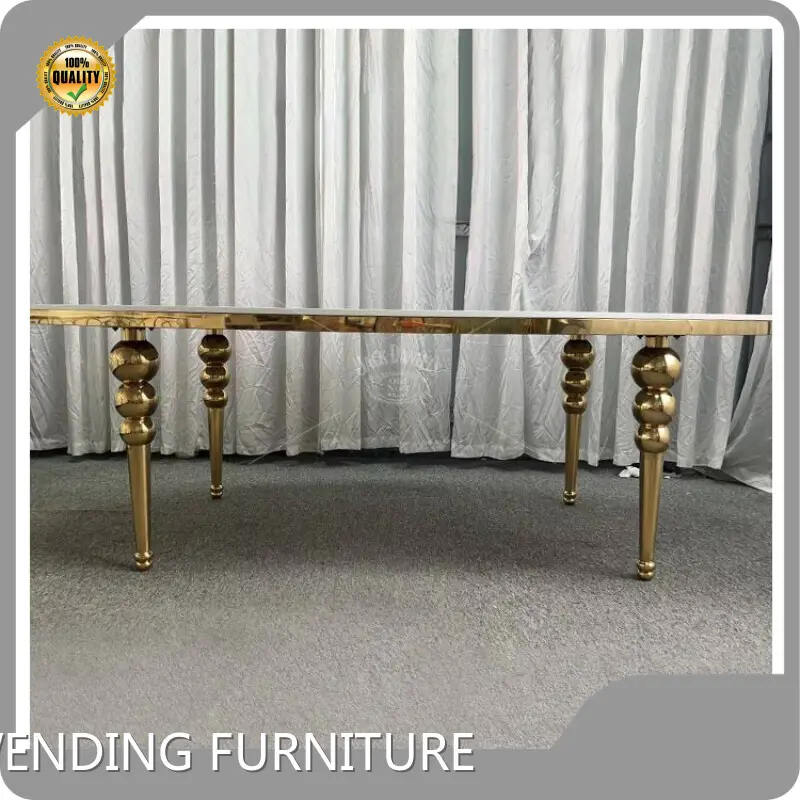 WENDING Wedding Decoration Silver/gold/rose Gold Wedding Decoration Made in China 1