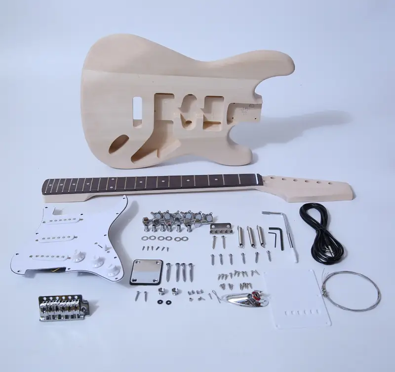 DIY Electric Guitar Kit - ST Style Build Your Own Guitar SNGK001 1