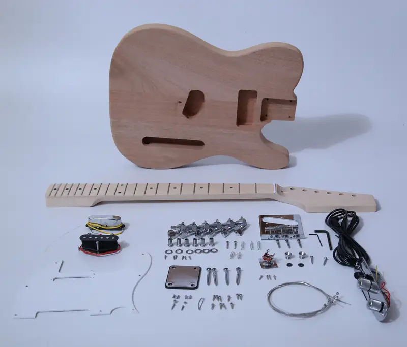 Kit de guitarra elétrica DIY-estilo TL Construa sua própria guitarra SNGK002 1