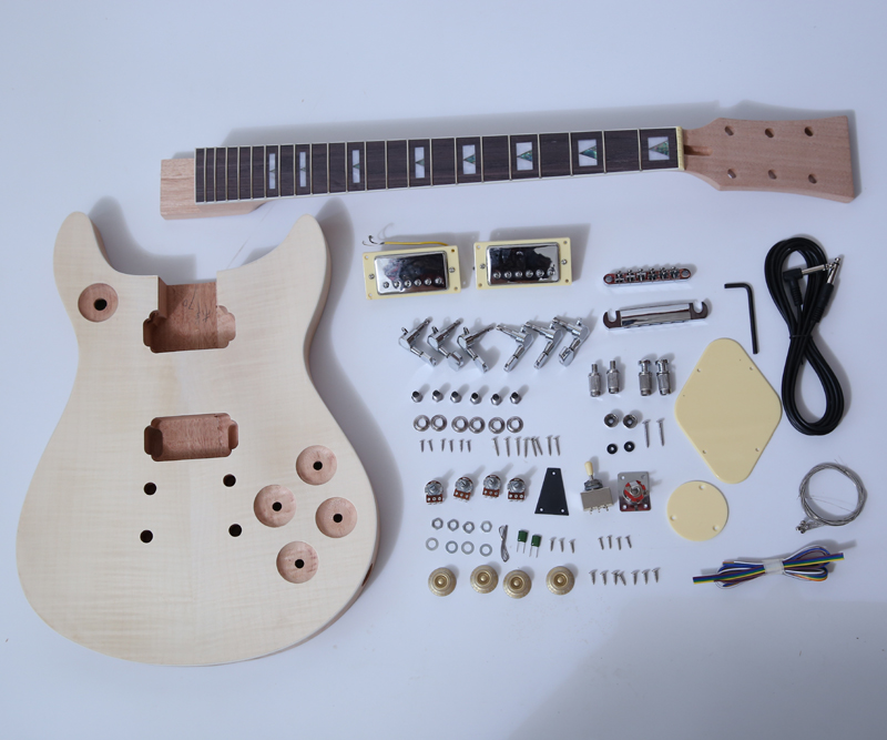 DIY Electric Guitar Kit-PRS Double Cut Build Your Own Guitar Kit SNGK010 2