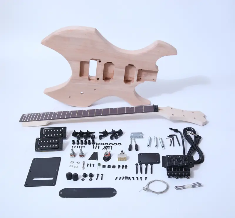 DIY Electric Guitar Kit W Style Build Your Own Guitar Kit SNGK027 1