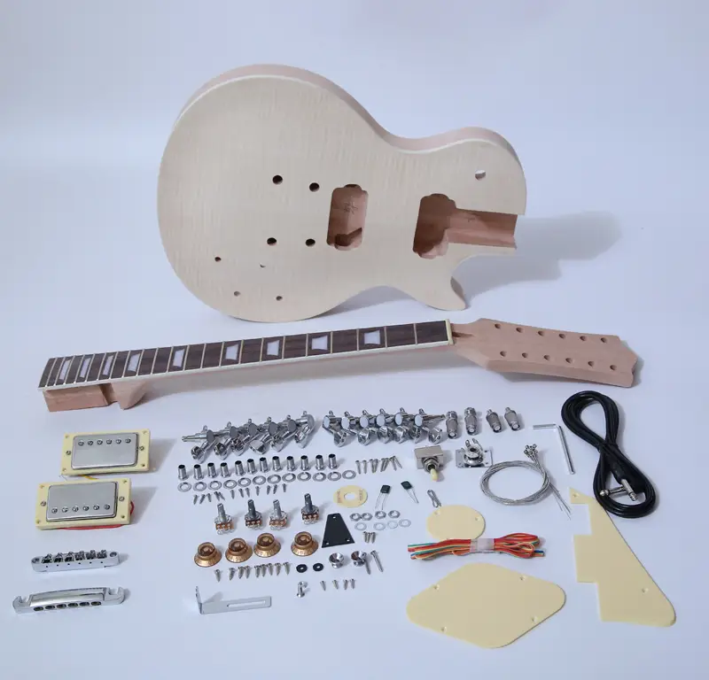 DIY Electric Guitar Kit-Singlecut 12 String Style Build Your Own Guitar Kit SNGK038 1