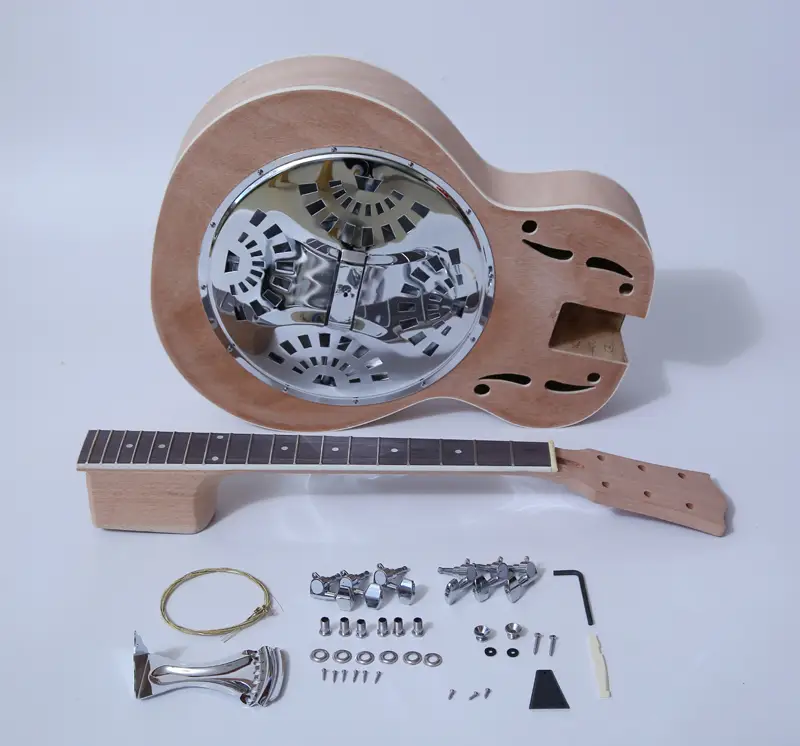 Electric Guitar Kits-Resonator Guitar Acoustic Kit SNGK063W 1