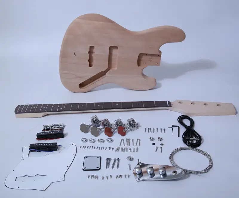 DIY Electric Bass Guitar Kit - J Bass Build Your Own SNBK001 1