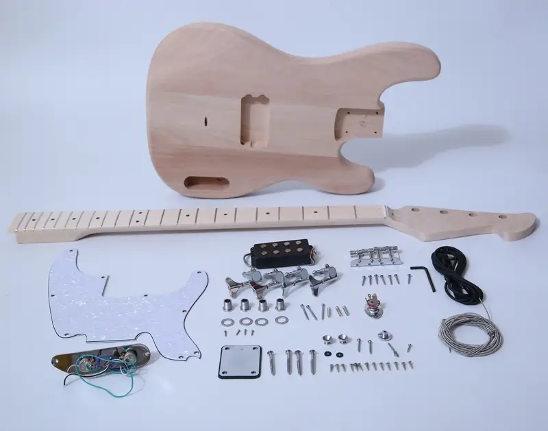DIY Electric Bass Guitar Kit - 70s TL Bass Build Your Own Bass Kit SNBK006 1