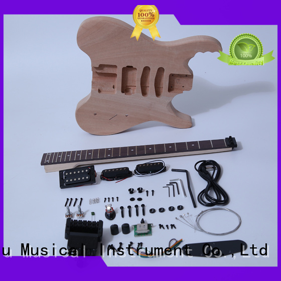XuQiu diy unfinished acoustic guitar kit manufacturer for kids 1