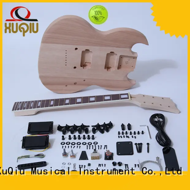 XuQiu custom left handed diy guitar kit supplier for kids 1