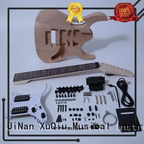 XuQiu semi hollow body guitar kit for sale for kids 1