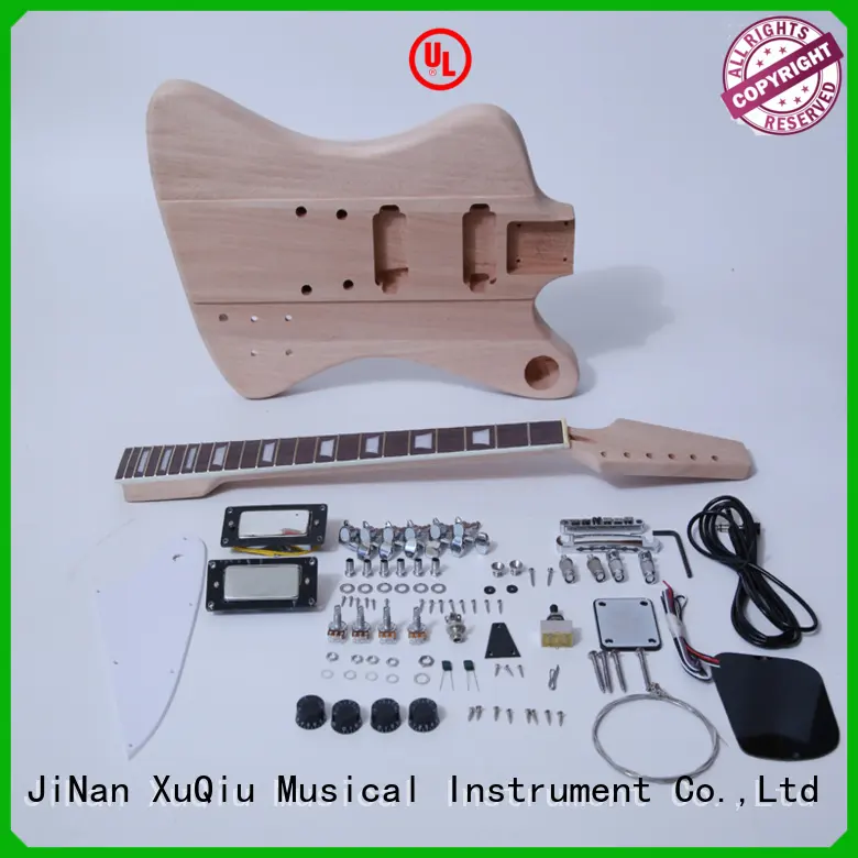XuQiu unfinished acoustic guitar kit supplier for beginner 1