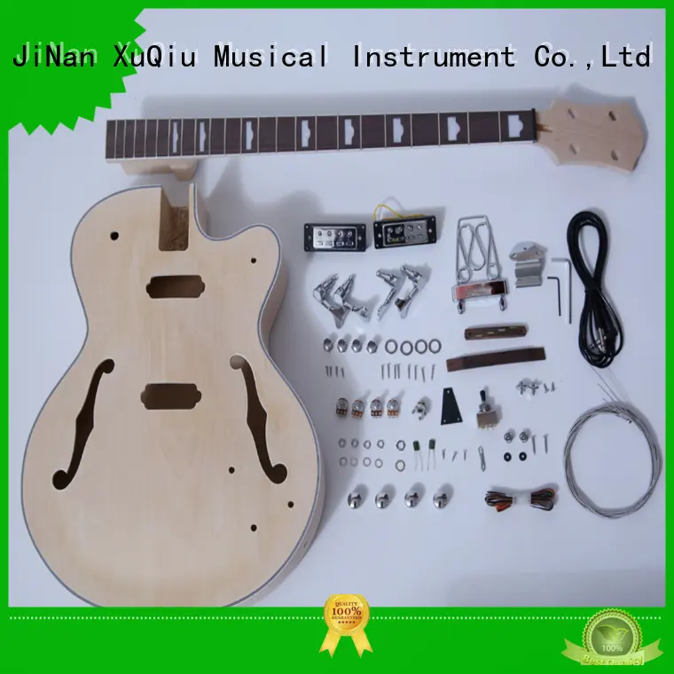 XuQiu neck through bass kit manufacturer for beginner 1