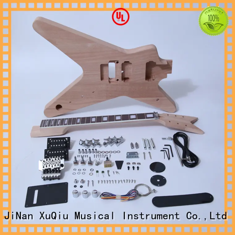 XuQiu custom left handed guitar kit manufacturer for concert 1