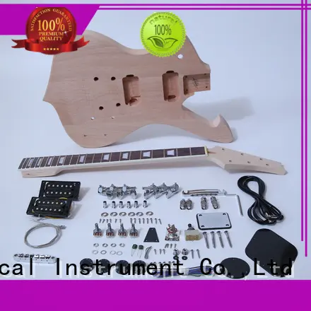 quality semi hollow body guitar kit for sale for kids 1