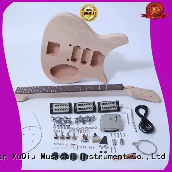 XuQiu unfinished 12 string diy guitar kit supplier for beginner 1