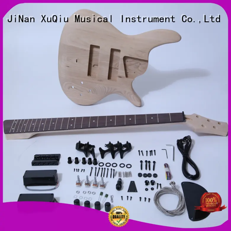 XuQiu build telecaster bass kit woodwind instruments for competition 1