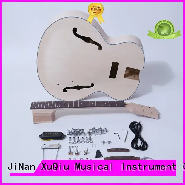 XuQiu thinline diy 7 string guitar kit for sale for concert 1