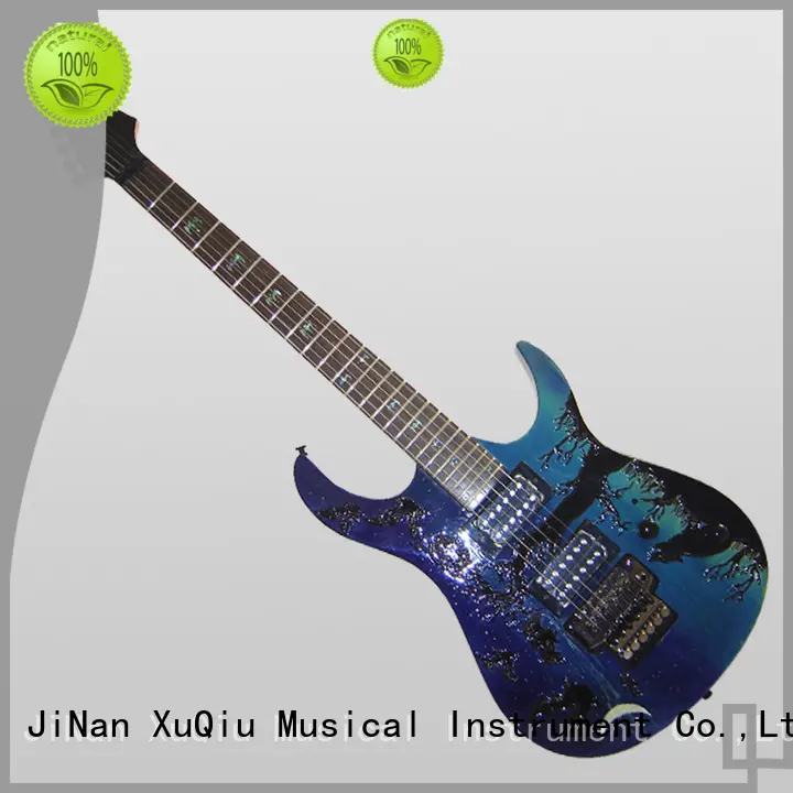 XuQiu cool hollow body electric guitar manufacturer for kids 1