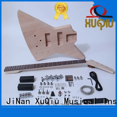 XuQiu unfinished custom bass guitar kits manufacturer for beginner 1
