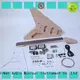 Wholesale diy fretless bass kit 70s woodwind instruments for kids 1