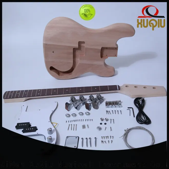 XuQiu hollow jazz bass kit for sale for beginner 1