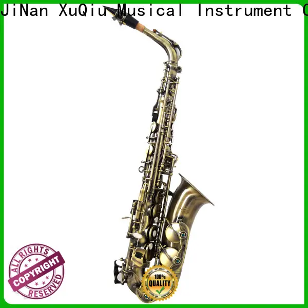 XuQiu silver silver alto saxophone for sale manufacturer for concert 1
