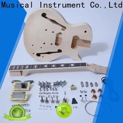 XuQiu unfinished diy hollow body guitar kit manufacturer for performance 1