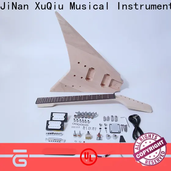 XuQiu high end diy double neck guitar kit supplier for performance 1
