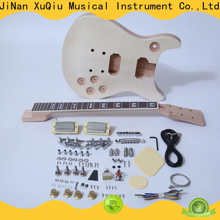 XuQiu custom diy semi hollow body guitar kit manufacturer for performance 1