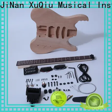 XuQiu high end hollow body electric guitar kit manufacturer for kids 1