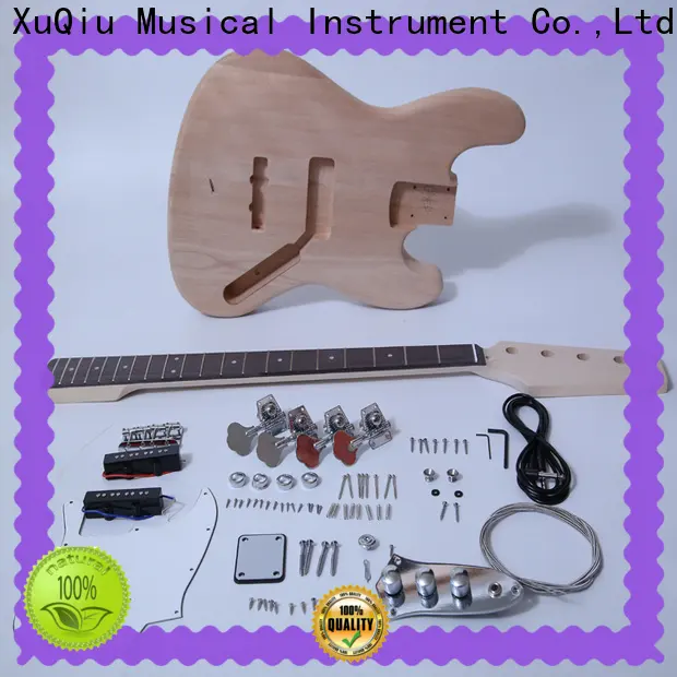XuQiu unfinished diy electric bass kit manufacturer for student 1
