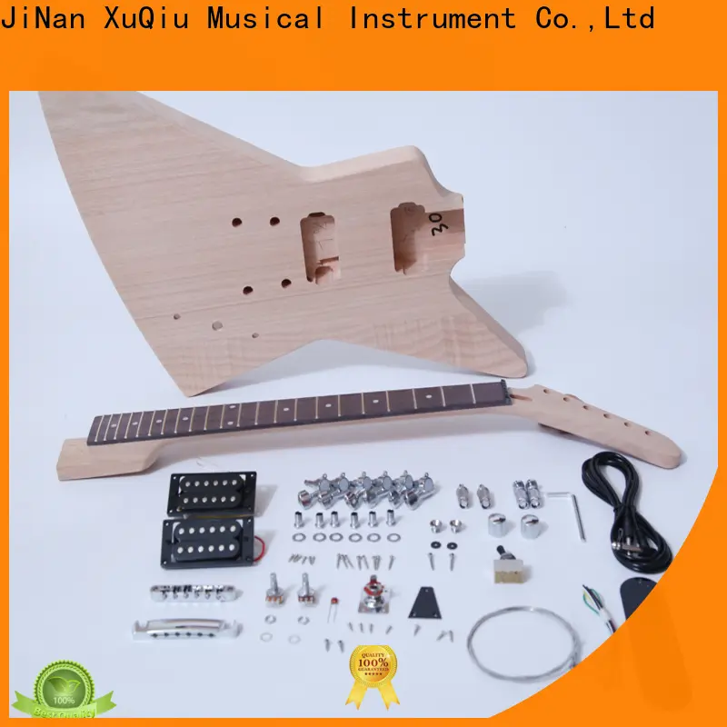 XuQiu style diy les paul guitar kit manufacturer for beginner 1