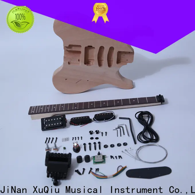 XuQiu premium 12 string electric guitar kit manufacturer for kids 1