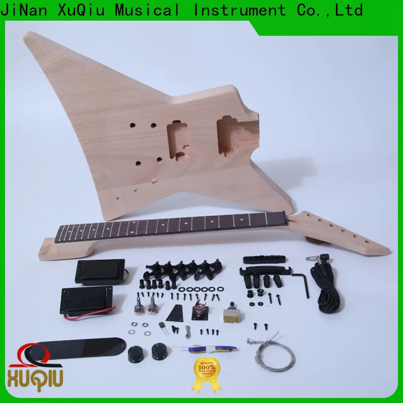 XuQiu acoustic diy 8 string guitar kit for sale for concert 1