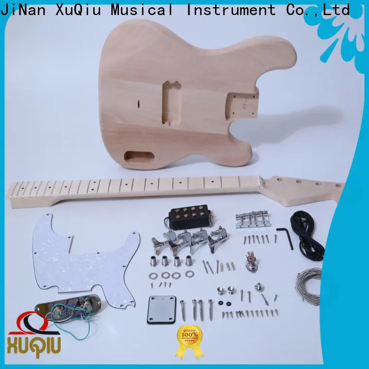 XuQiu electric diy 5 string bass guitar kit woodwind instruments for beginner 1