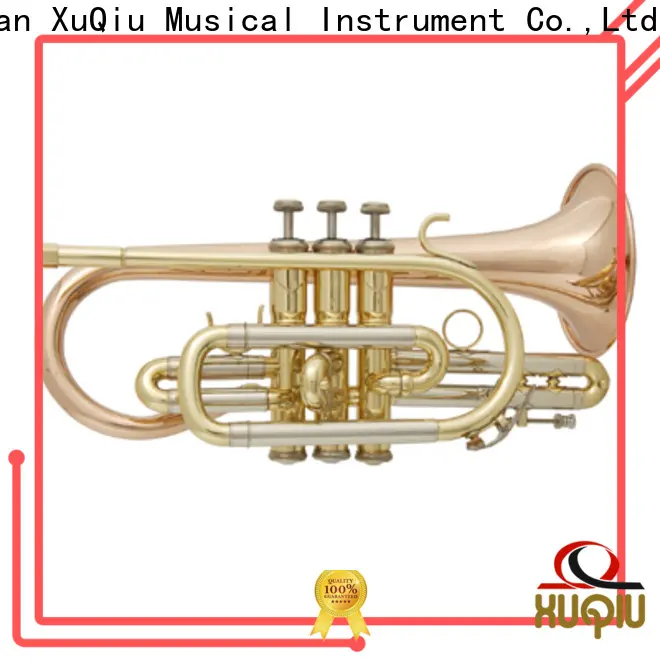 XuQiu brass plastic trumpet manufacturer for kids 1