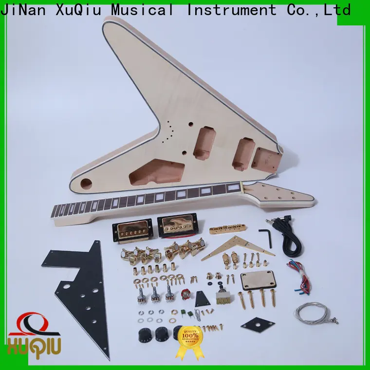 XuQiu prs unfinished electric guitar kit manufacturer for concert 1