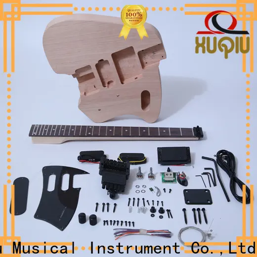 XuQiu Wholesale semi hollow guitar kit for sale for beginner 1