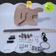 XuQiu kitssemi hollow body bass kit manufacturer for kids 1