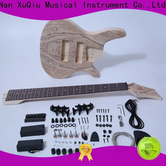 Wholesale diy 5 string bass guitar kit kitshollow for sale for concert 1