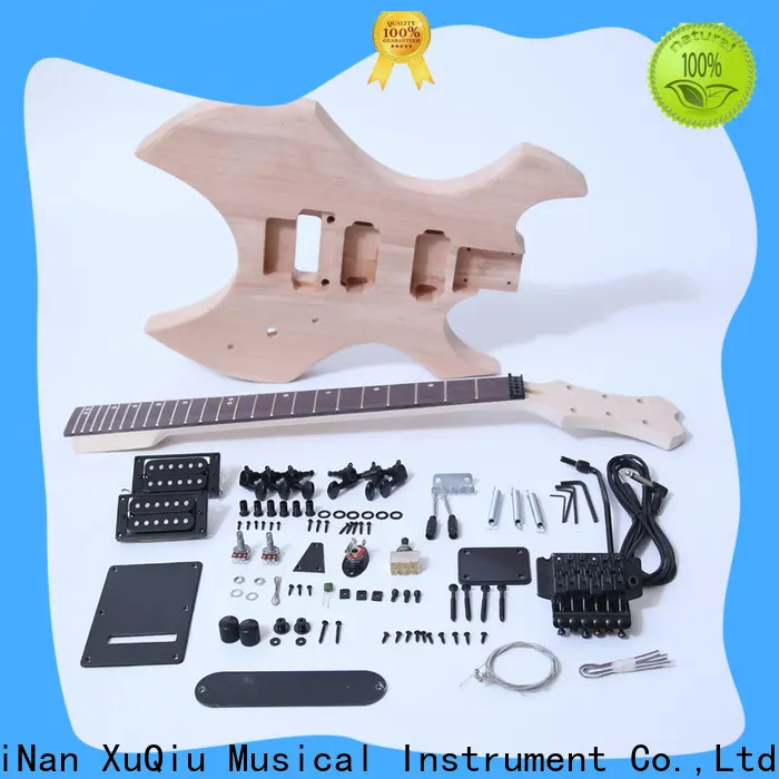 XuQiu unfinished best headless guitar kit for sale for concert 1