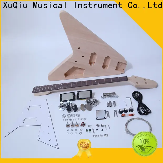 XuQiu unfinished fretless bass kit supply for student 1