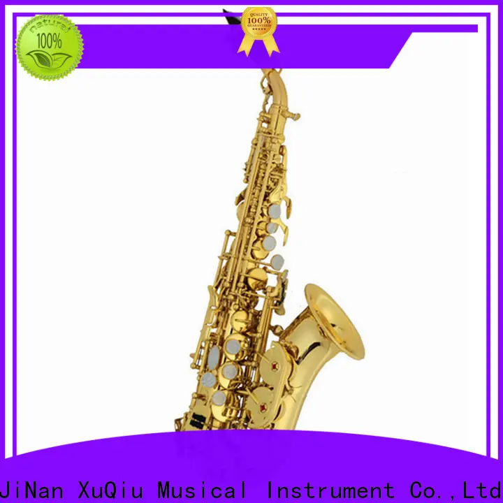 XuQiu curved curved bell soprano saxophone makers for beginner 1