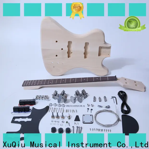 XuQiu unfinished double neck guitar bass for sale supply for concert 1