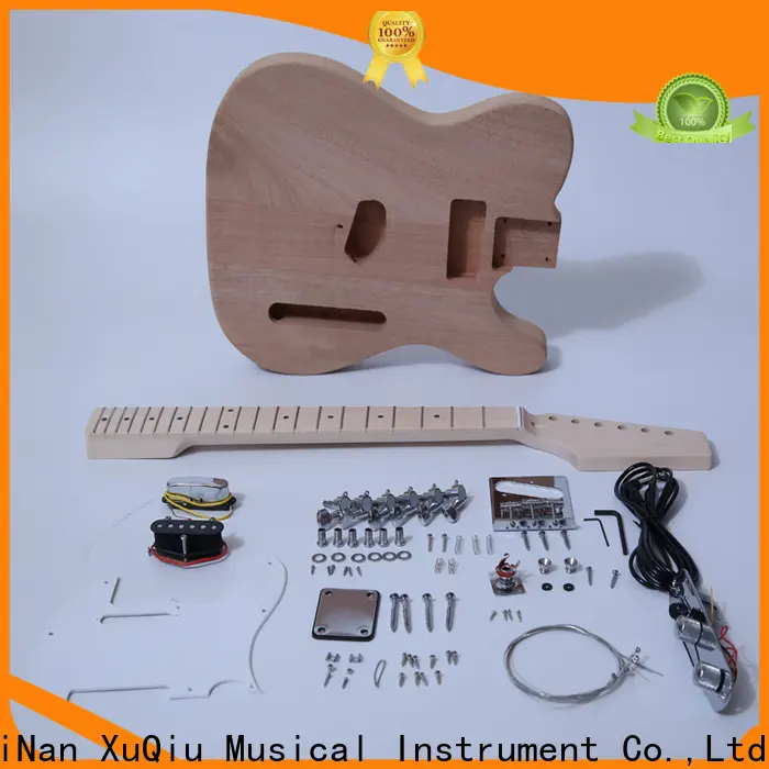 XuQiu unfinished guitar body and neck kits suppliers for kids 1