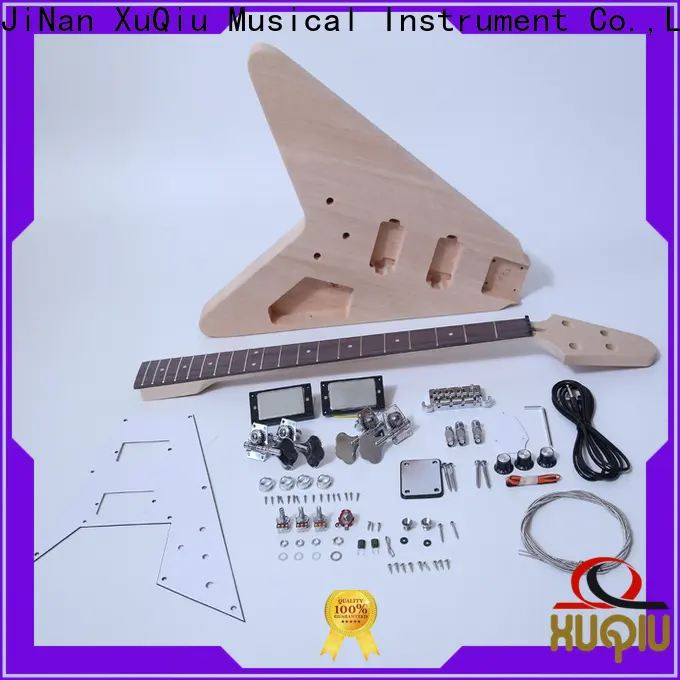 XuQiu unfinished diy bass guitar kits for business for competition 1