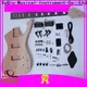 XuQiu hollow left handed bass guitar kit factory for student 1