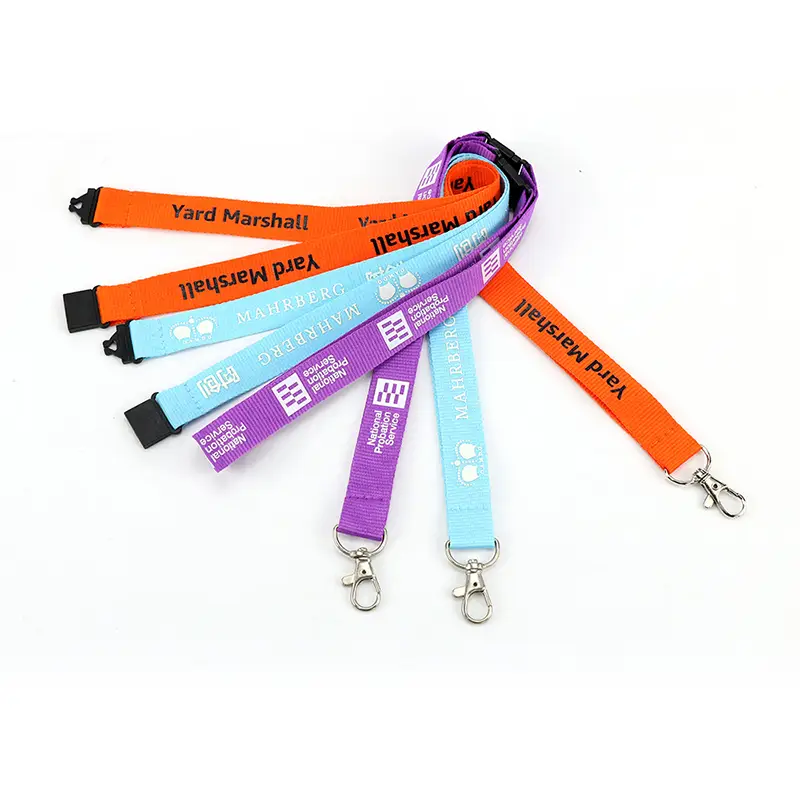 Custom Nylon Lanyards – Personalized Lanyards for Events, ID Badges, and Promotions 1