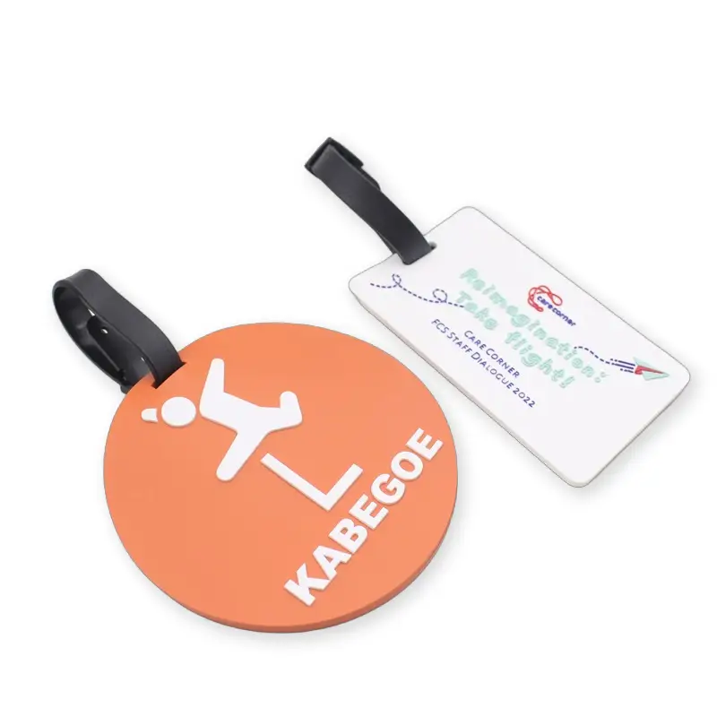 Personalized PVC Luggage Tags – Custom Travel Tags for Easy Identification and Style 1